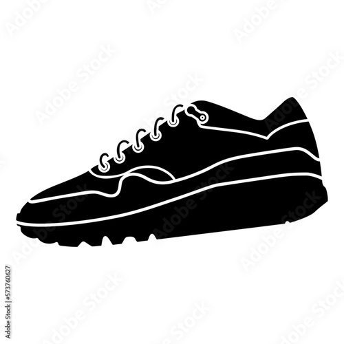shoes footwear icon logo