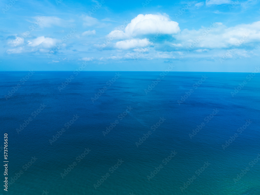 Sea surface aerial view,Bird eye view photo of blue waves and water surface texture Blue sea background Beautiful nature Amazing view sea background