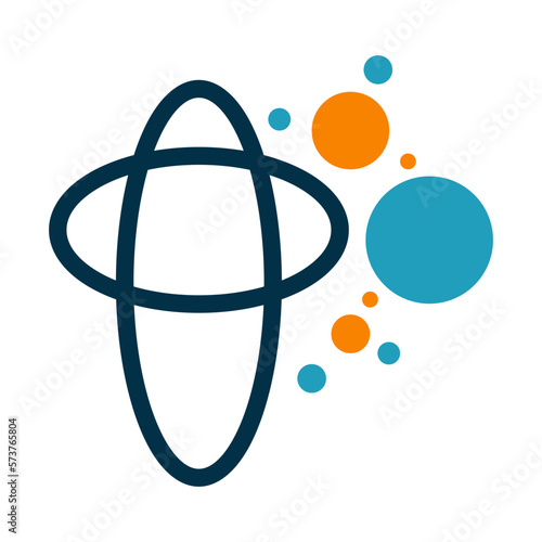 Particle Physics Flat illustrations about subatomic particles, the standard model, quarks, and leptons. perfect for clarify presentations, textbooks, and other physics learning materials