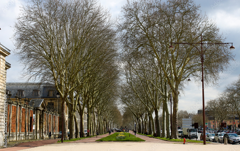 Street in Versailles
