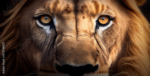 Bluewing lion look extreme close up photography hd wallpaper photo