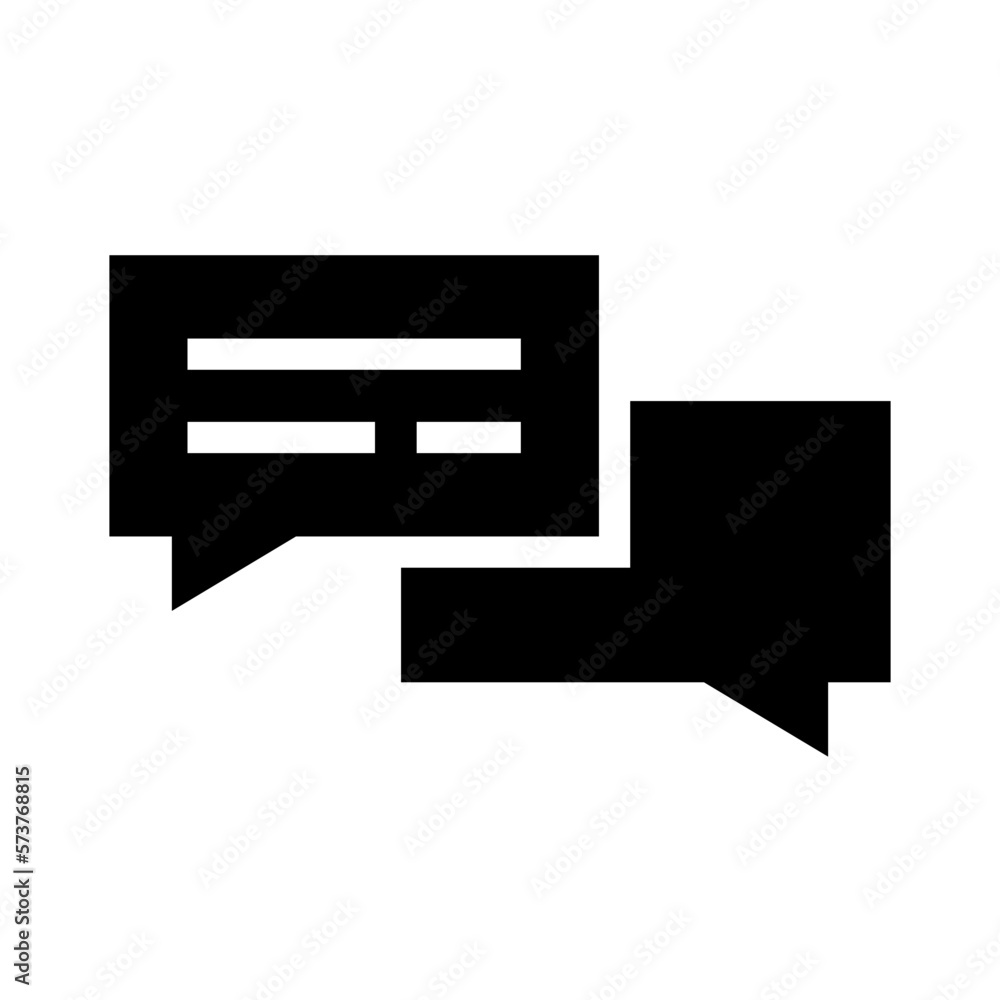 chat glyph icon chat glyph icon