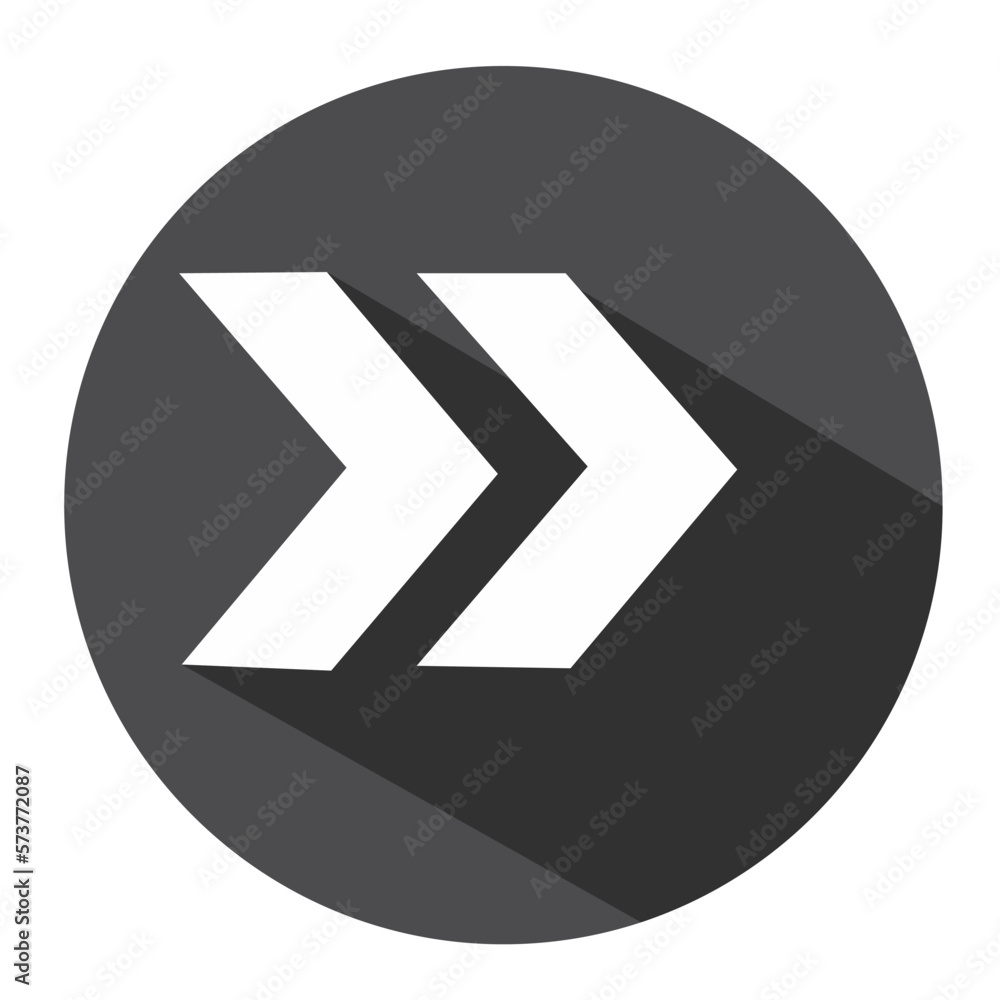 Grey Icon Next and Back for design