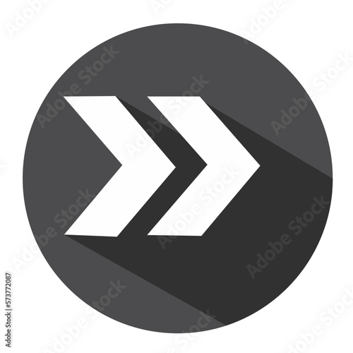 Grey Icon Next and Back for design