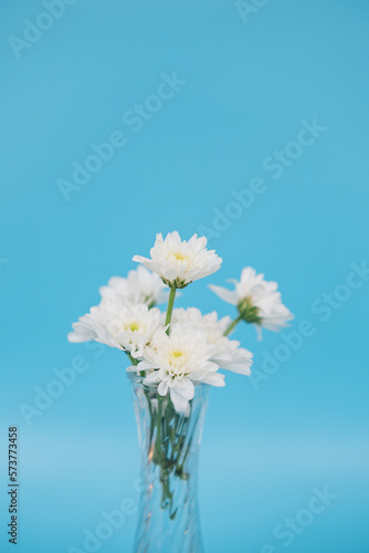 Flower Composition Floral Background Celebration Postcard Image