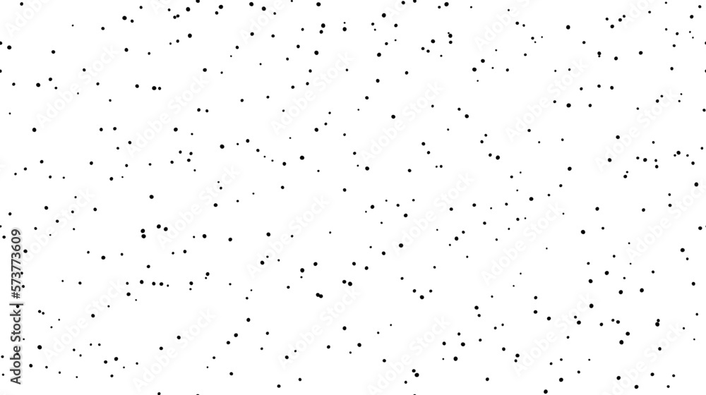 Seamless dotted pattern. Noise grain repeating background texture. Particles, splashes, drops, dots wallpaper. Vector backdrop
