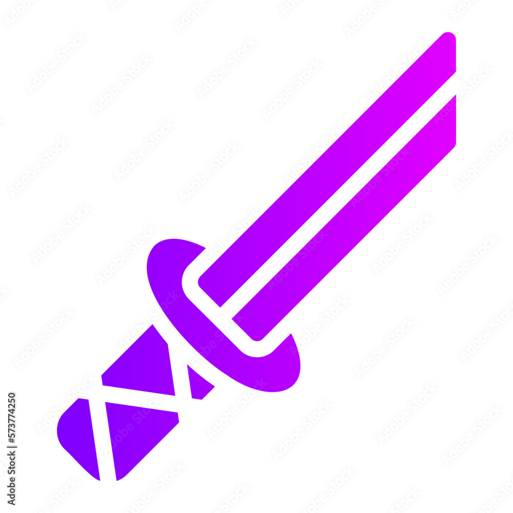katana gradient icon katana gradient icon