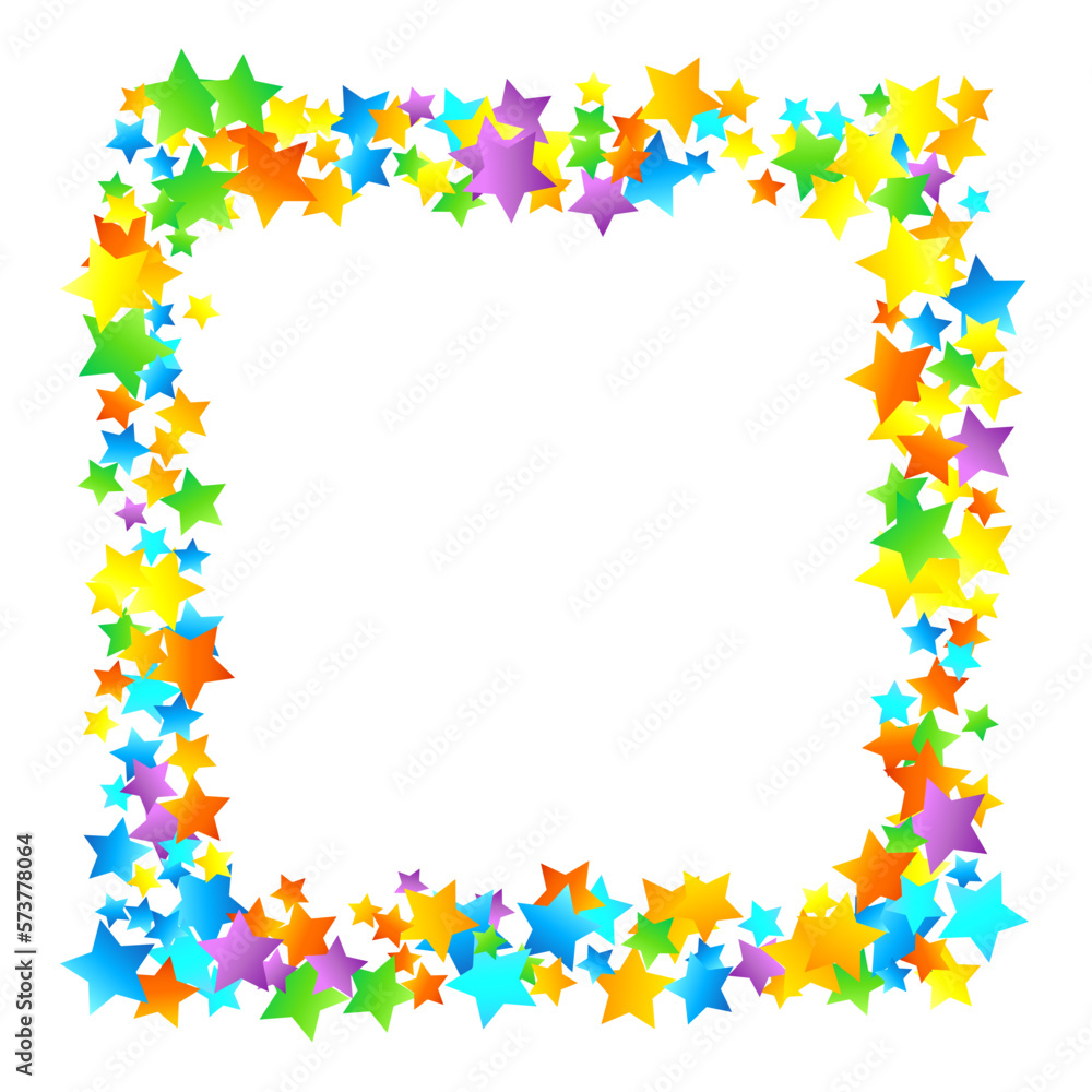 Rainbow Festive Confetti. Carnival Star Falling. Rainbow Festive Confetti. Carnival Star Falling.
