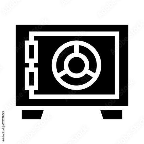 safebox glyph icon