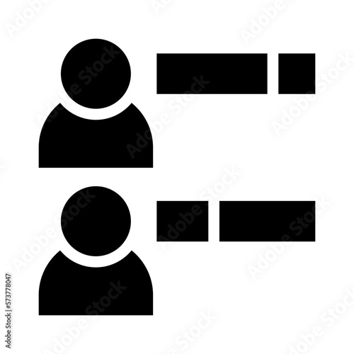 user glyph icon