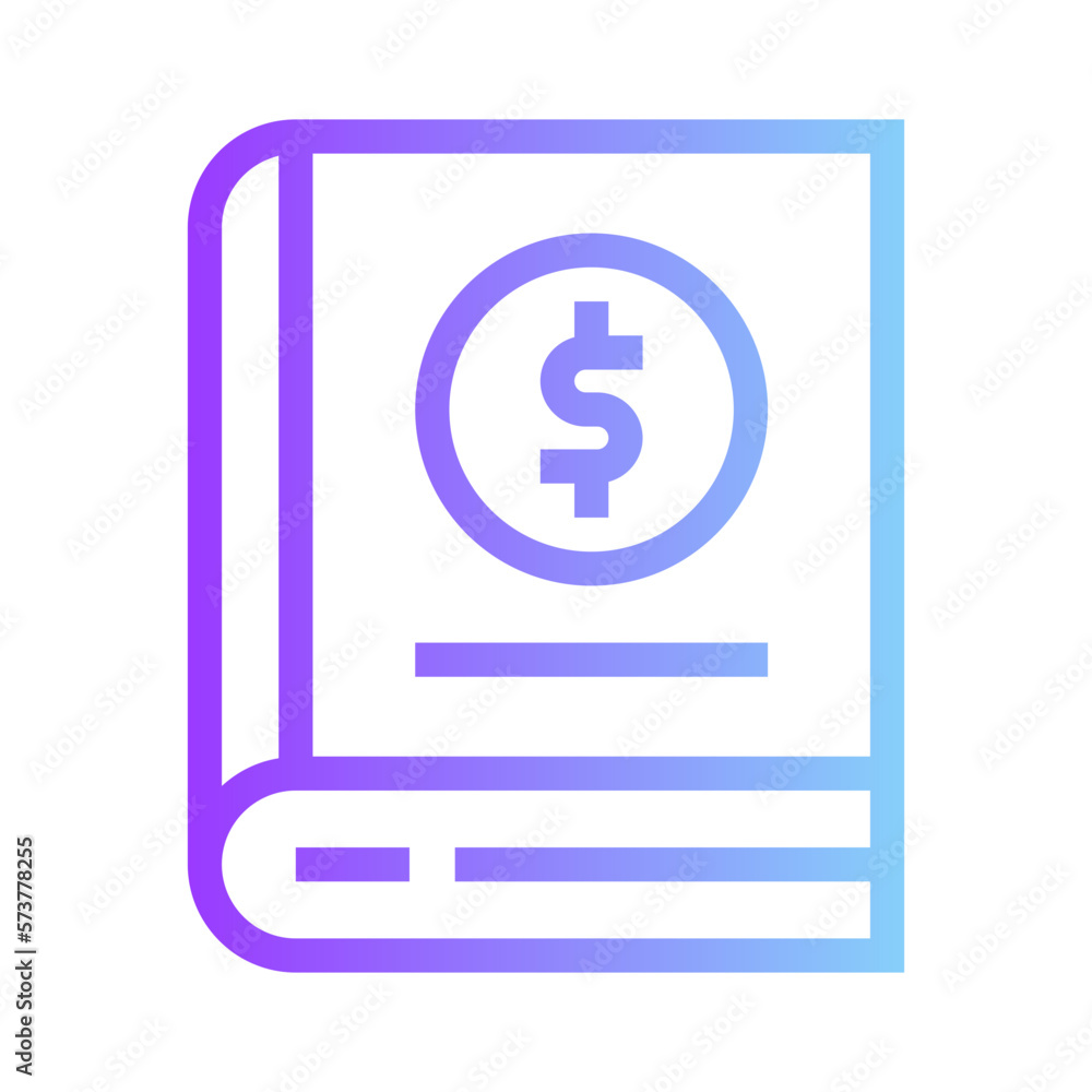bookkeeping gradient icon bookkeeping gradient icon