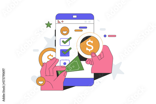 Online Payment Concept Illustration