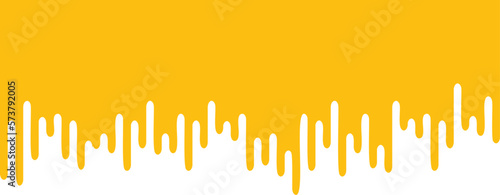 上から垂れているようなフレーム素材