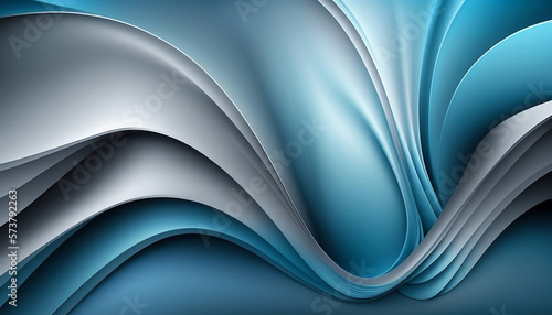 Blue and grey , abstract wallpaper, gradients, Generative AI