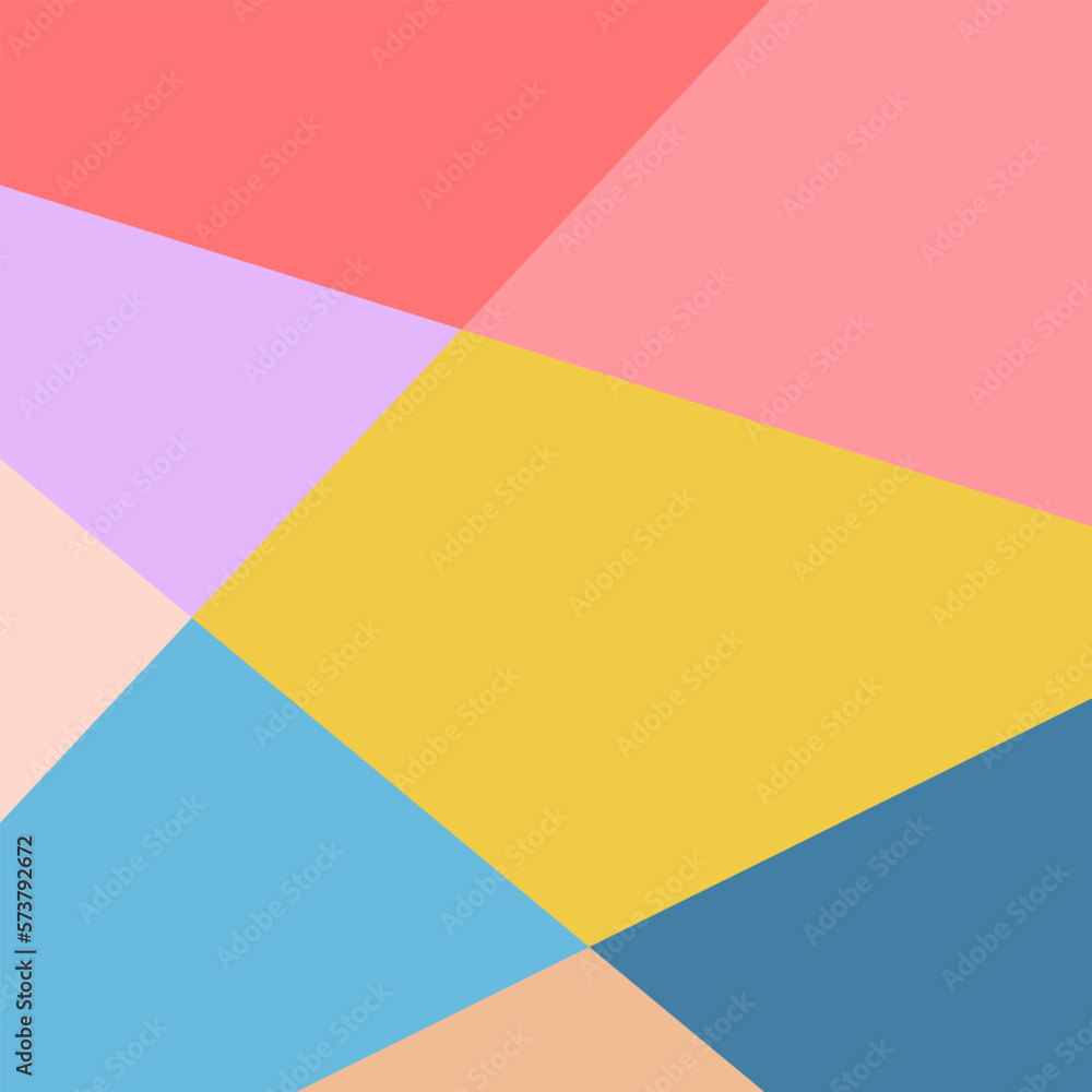 Abstract colorful geometric background illustration