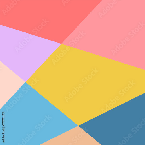 Abstract colorful geometric background illustration