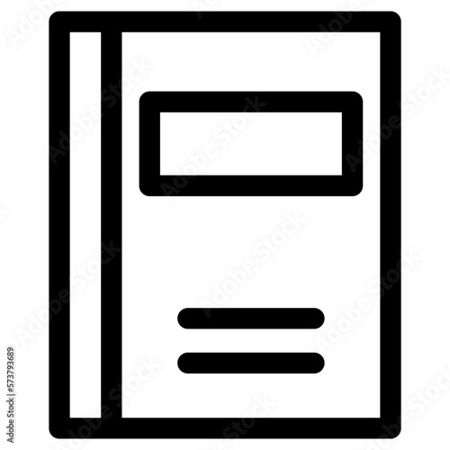 book icon or logo isolated sign symbol vector illustration - high quality black style vector icons
