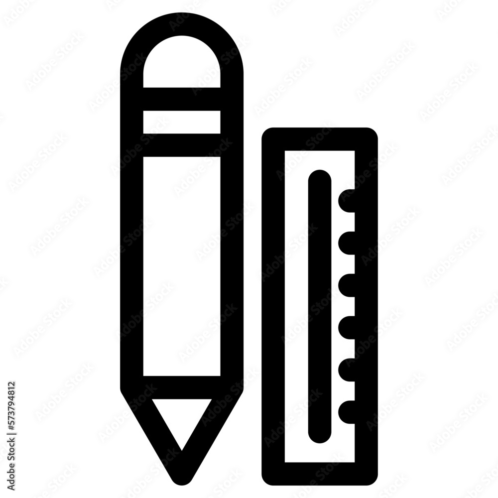 pencil and ruler icon or logo isolated sign symbol vector illustration - high quality black style vector icons
pencil and ruler icon or logo isolated sign symbol vector illustration - high quality black style vector icons