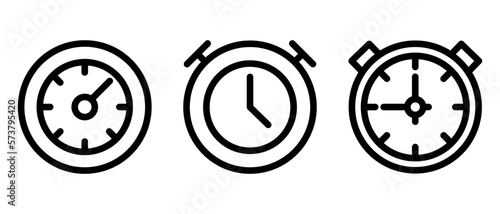 time icon or logo isolated sign symbol vector illustration - high quality black style vector icons
