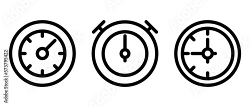time icon or logo isolated sign symbol vector illustration - high quality black style vector icons
