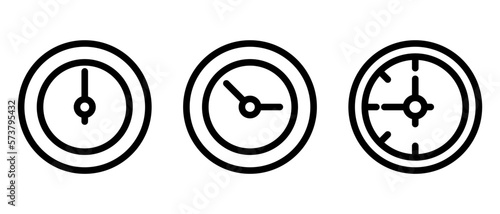 time icon or logo isolated sign symbol vector illustration - high quality black style vector icons
