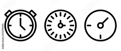 time icon or logo isolated sign symbol vector illustration - high quality black style vector icons
