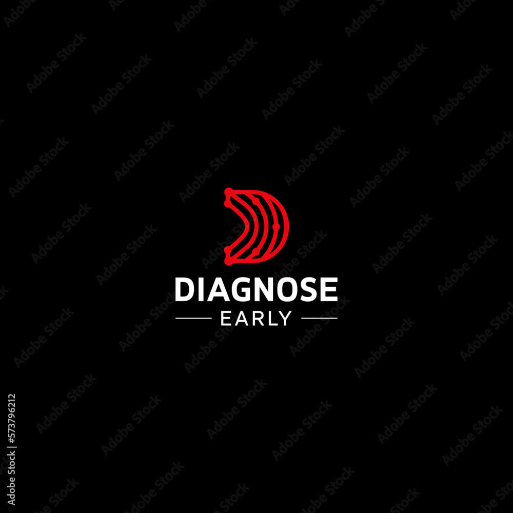 Letter D Simple Monogram Logo Letter D Simple Monogram Logo