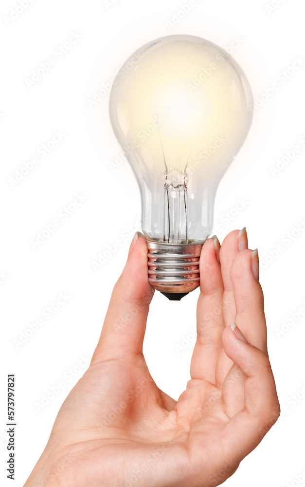 Man holding light bulb. idea, solution concept Man holding light bulb. idea, solution concept