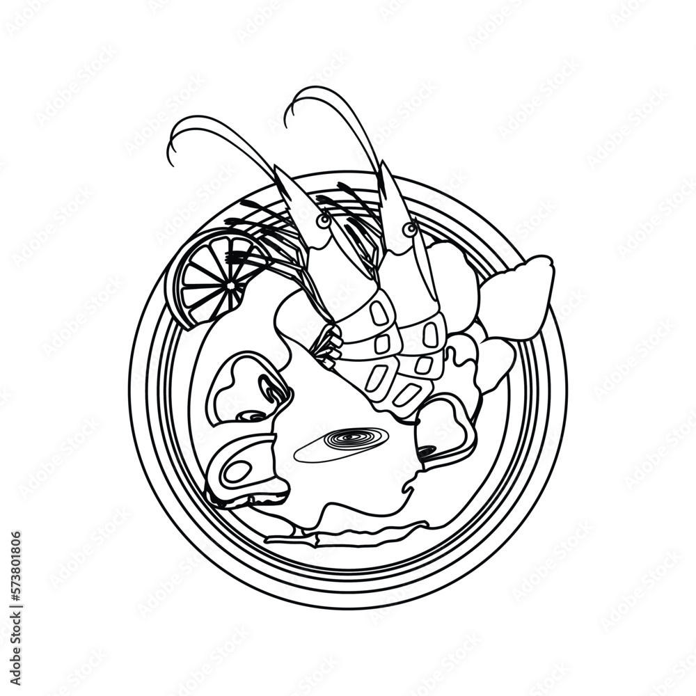 Tom yum kung ingredients. How to cook Thai shrimp soup. Tom yum kung ingredients. How to cook Thai shrimp soup.