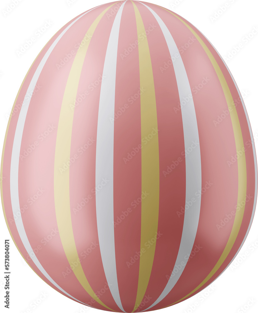 Obraz premium Easter egg transparent background.