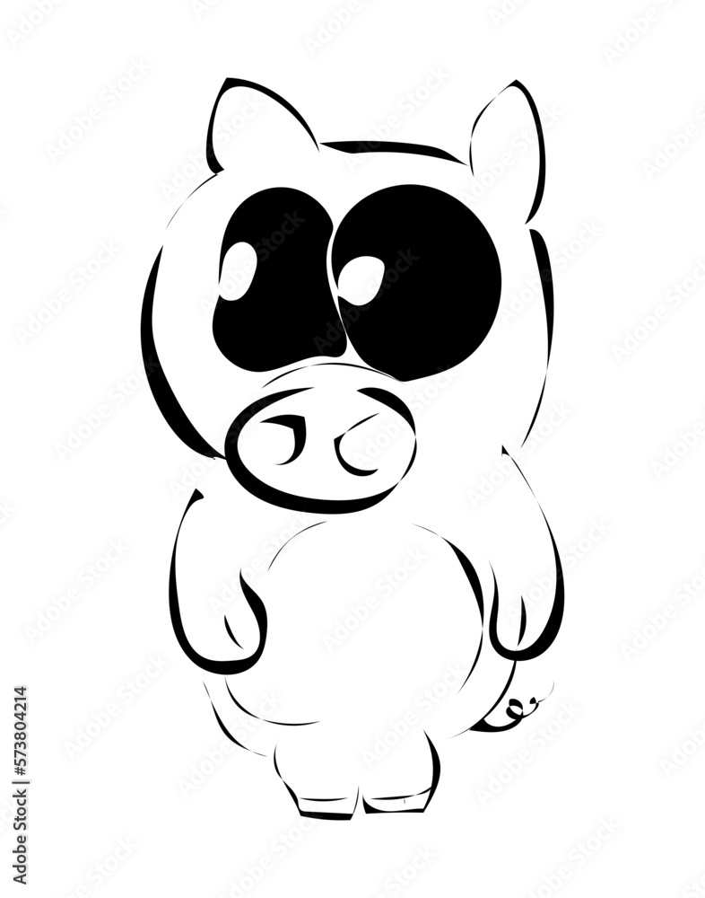 Fototapeta premium Schwein