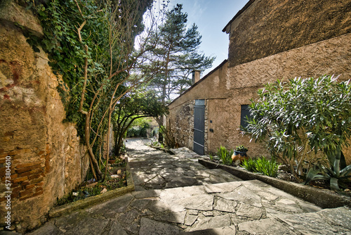 Aups town (Gorges du Verdon) in the Provence-Alpes-Côte d'Azur region, France
