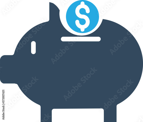 SAVING MONEY Vector Icon