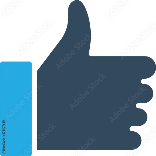 Thumb like Vector Icon
