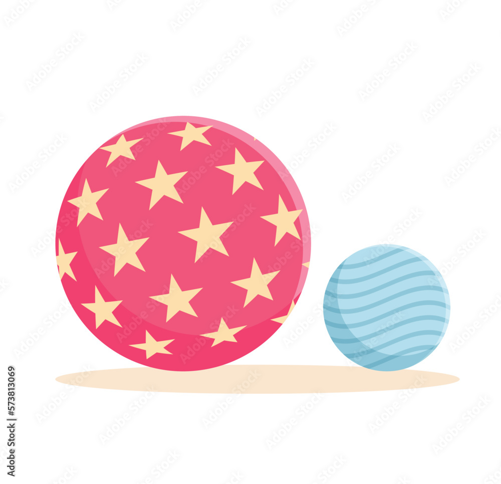 beach ball rubber ball toy for kids vector illustration beach ball rubber ball toy for kids vector illustration