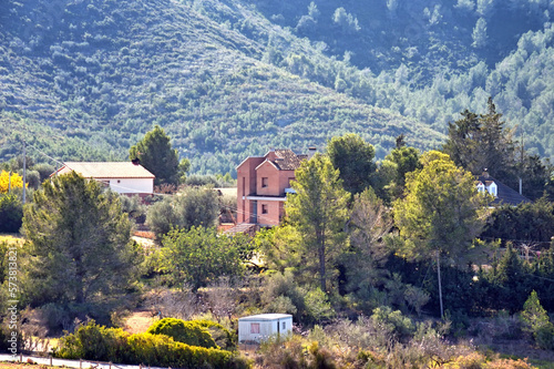 paisaje en Montferri en Tarragona, España