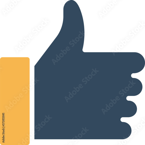 Thumb like Vector Icon
