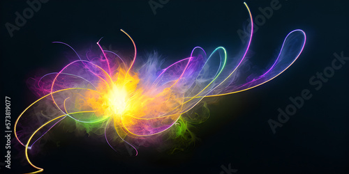 abstract colorful fantasy l...