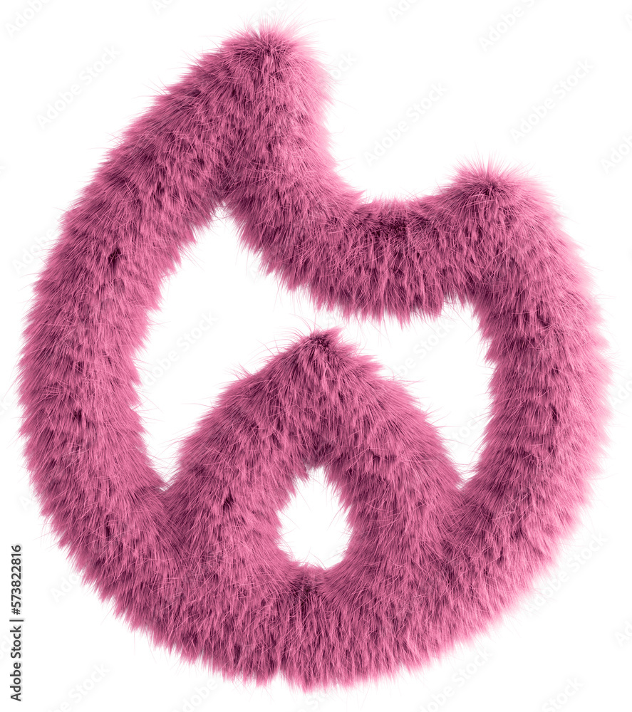 Pink fluffy 3D fire icon Pink fluffy 3D fire icon
