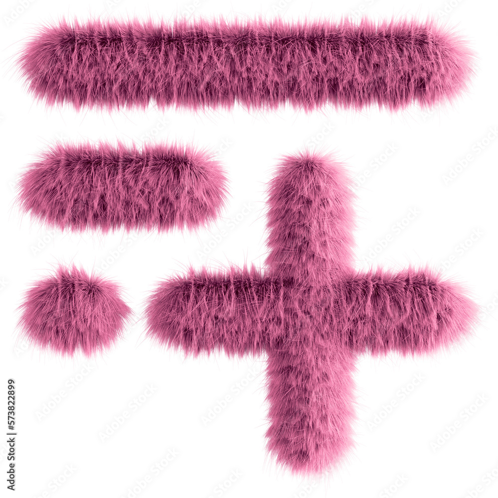 Pink fluffy 3D playlist icon Pink fluffy 3D playlist icon