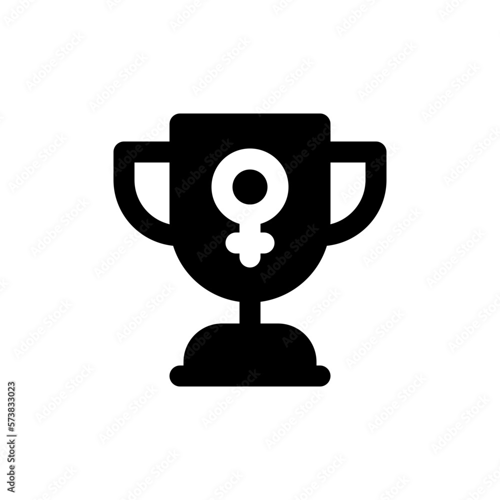 trophy glyph icon trophy glyph icon