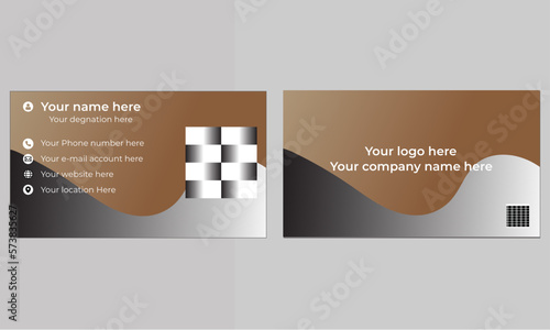 Its an amazing style business card.