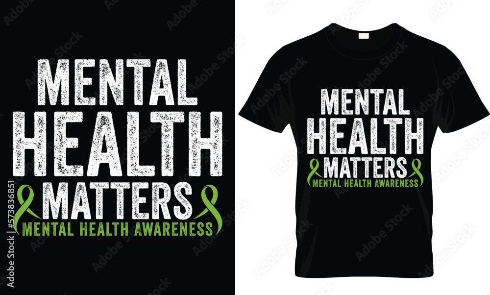 Fight the Stigma Mental Health Awareness, t-shirt design, Mental Health ...