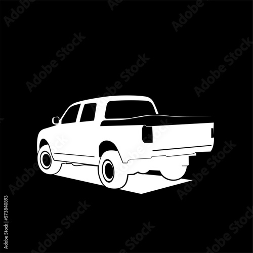 With Pickup Truck Logo