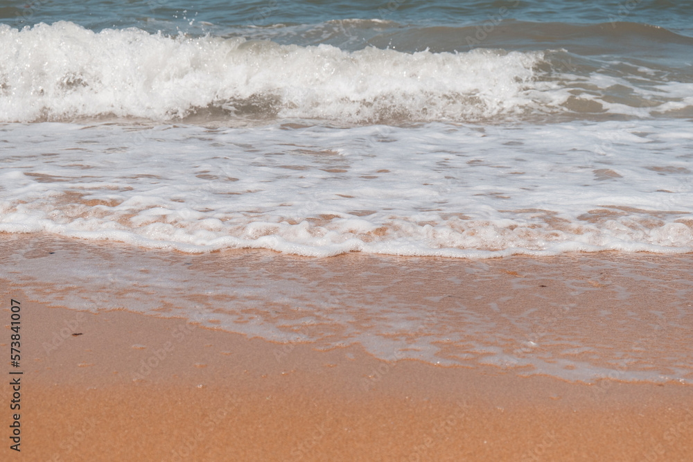 Waves on the sea during sunset. Relaxation, enjoyment. Journey to the ocean, peace and happiness. High quality 4k footage. Waves on the sea during sunset. Relaxation, enjoyment. Journey to the ocean, peace and happiness. High quality 4k footage.