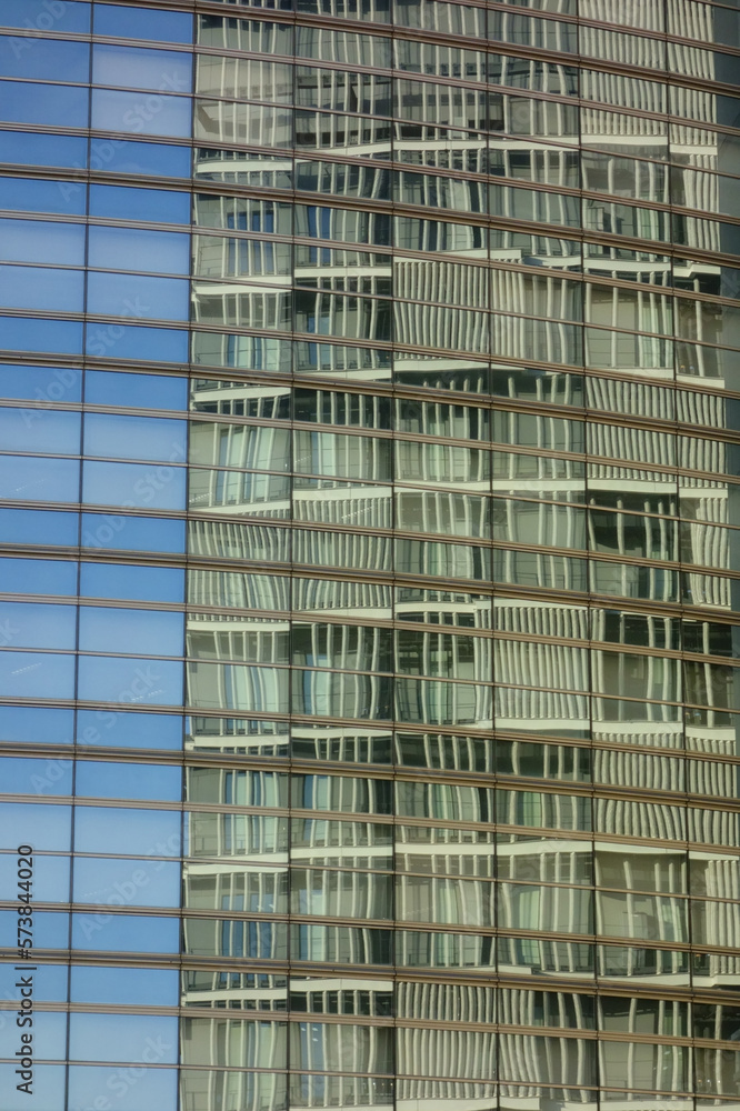 東京日本、おしゃれなデザインの洗練された都市の近代的な建物 東京日本、おしゃれなデザインの洗練された都市の近代的な建物