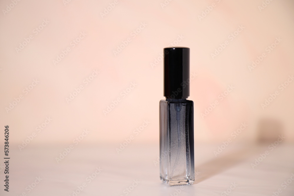 Cosmetic bottle mockup under shadow Cosmetic bottle mockup under shadow