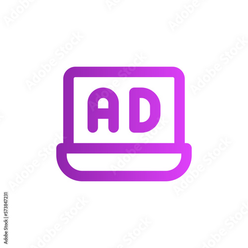 ads gradient icon