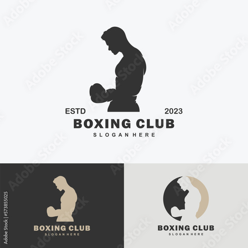 Creative boxing design concepts, illustrations, vectors	