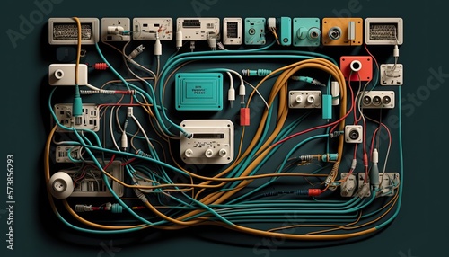 electronic circuit board Generative Ai